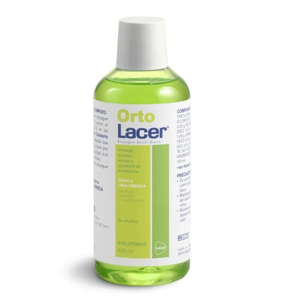 Lacer Ortholacer Mouthwash Lime Flavour 500ml