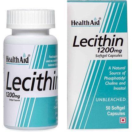 HealthAid Lecithin 1200mg 50 Capsules