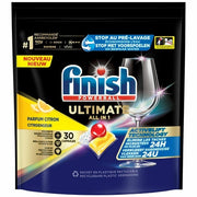 Finish Ultimate Lemon Dishwasher Tablets Effective Cleaning With A Fresh Lemon Scent