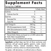 Nordic Naturals Daily Omega Kids Natural Strawberry Flavour Softgels 30