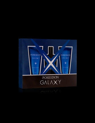 Poseidon Instituto Espaol Poseidon Galaxy Eau De Toilette Set With After Shave And Bath Gel