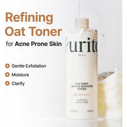 Purito Oat PDRN Gentle Refining Toner 200ml - Korean Oat Exfoliating