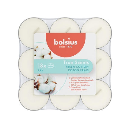 Bolsius True Scents Fresh Cotton Scented Candles