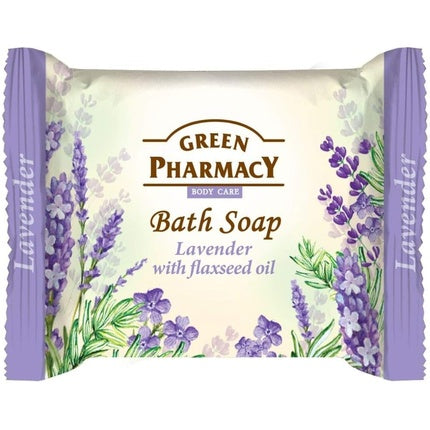 Green Pharmacy Bath Soap with Lavender and Linseed Oil 100g