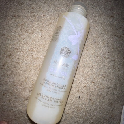 Naobay Detox Unpolluted Illuminating Micellar Water 200ml Full Size New