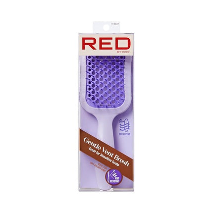Red By Kiss Gentle Vent Brush for Sensitive Scalp Protection and Heat Styling