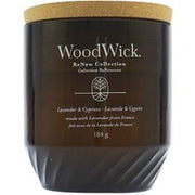 Woodwick Renew Lavender Cypress Candle Scented Candle Medium Glass 184 G