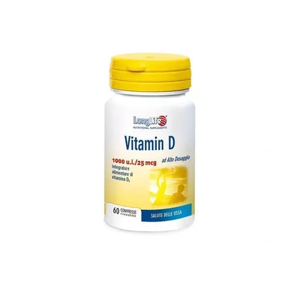 Phoenix Long Life Longlife Vitamin D 1000 Iu Vitamin D3 Supplement 60 Tablets