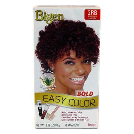 Bigen Easy Color #2RB Burgundy Kit