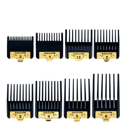 Babyliss Pro 4artists Premium Combs 8 Units Premium Clipper Guards X 8