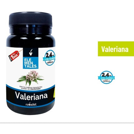 Novadiet Elemental Valerian Capsule Dietary Supplement