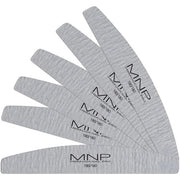 Mesauda MNP Zebra Curved File 100/180 6pcs - Curved Nail File