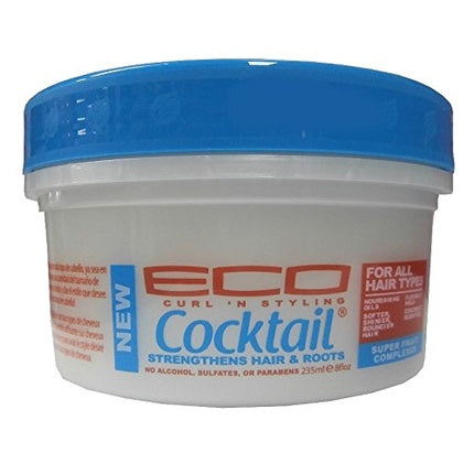 Eco Natural Curly Eco Curl N Styling Cocktail Strengthens Hair and Roots 235ml