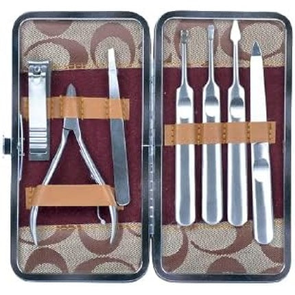 BIFULL KIT 7 Pieces CC Manicure Black White Standard