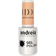 Andreia Professional Semi-Permanent Nail Gel Polish I DO Limited Collection Colour ID3 Champagne Nude with Gold Sparkles 10.5ml