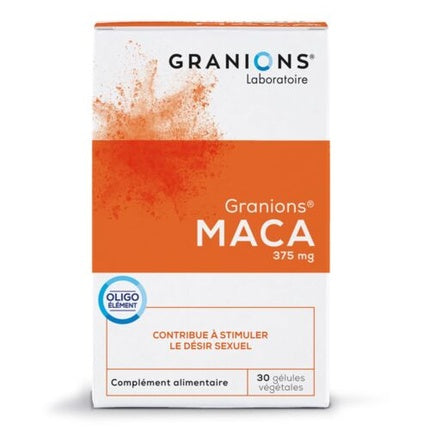 Maca Granions Dietary Supplement for Sexual Desire 375mg with Zinc