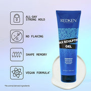 Redken Hardwear 16 Super-Strong Sculpting Hair Gel 250ml