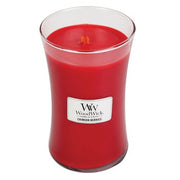 Woodwick Crimson Berries Scented Candle Vase Available In 275 G And 609 G