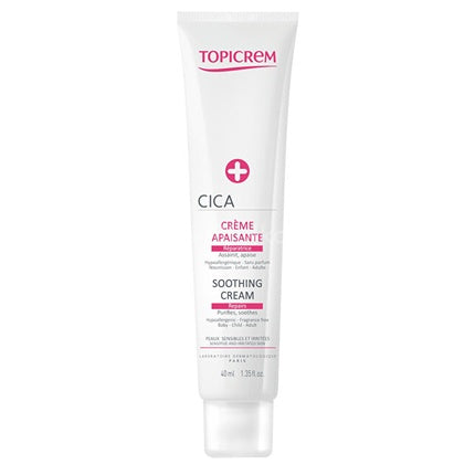 Topicrem Cica Soothing Cream Renewing Cream For Irritated Skin