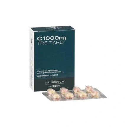 Bios Line Biosline Principium C1000 Mg Tretard Vitamin C Supplement 24 Tablets