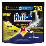 Finish Tabs Ultimate Limone Plus X 16 - Dishwashing
