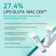 Aplb Glutathione Niacinamide Eye Cream Lipo Gluta Niac 27.4% 0.68