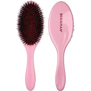 Denman Style & Shine Smoother Hairbrush with Soft Nylon Quill Boar Bristles