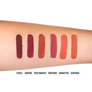 theBalm MEET MATTE HUGHES San Francisco Set of 6 Mini Long-Lasting Liquid Lipsticks 2.4 fl. oz.