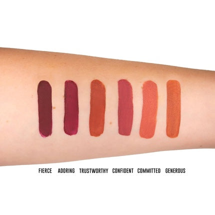 theBalm MEET MATTE HUGHES San Francisco Set of 6 Mini Long-Lasting Liquid Lipsticks 2.4 fl. oz.