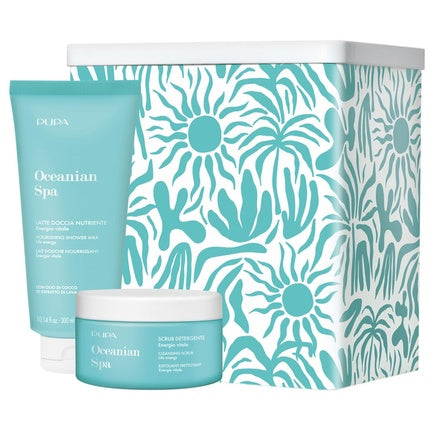 Pupa Oceanian Spa Kit 1 With Cleansing Scrub 250ml And Shower Milk 300ml