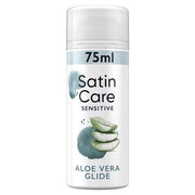 Gillette Satin Care Shaving Gel 75ml Aloe Vera