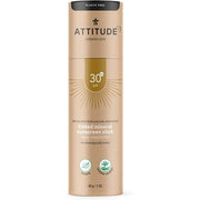 ATTITUDE Tinted Face Sunscreen Stick SPF 30 Plant and Mineral-Based Ingredients Vegan Unscented 30g