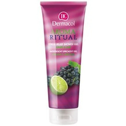 Dermacol Stress Relief Ritual Aroma Shower Gel Grapes With Lime Antistress Shower Gel