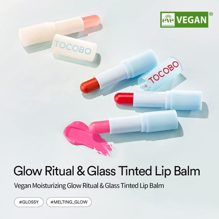 TOCOBO Glow Ritual Lip Balm 001 Coral Water 0.67 oz 19g