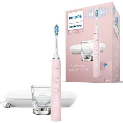 Philips Sonicare DiamondClean 9000 Sonic Electric Toothbrush with App Pink