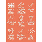 Mini U Honey Cream Shampoo Yellow for Children Naturally Derived and Made in the UK