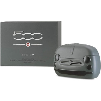 FIAT Fiat 500 for Him Eau de Toilette Men's Perfume with Gritty and Sparkling Contrasts 100ml