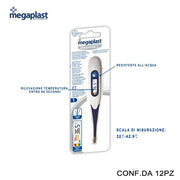 Megaplast Diagnostic Digital Thermometer Bl1 - 12 Pieces