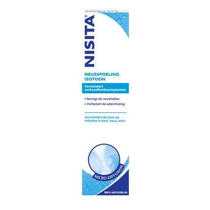 Nisita Nasal Irrigation Isotonic Micro Diffusion Effective Nasal Care Solution