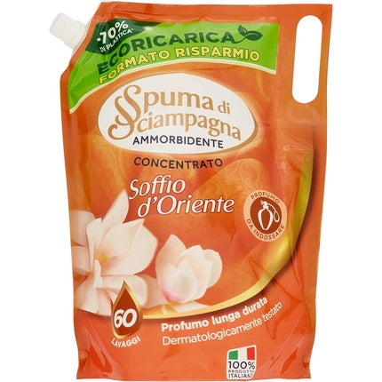 Spuma Di Sciampagna Eco Refill Pack Fabric Softener Concentrate Orient
