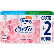 Foxy Silk Toilet Paper Decorated And Perfumed 2 Veils 4+2