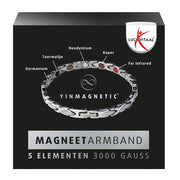 Lucovitaal Magnetic Bracelet Ym@ Silver