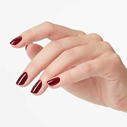 OPI Classic Nail Polish Long-Lasting Luxury Varnish for Manicure and Pedicure Original High-Performance Red 15ml