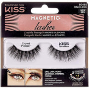 KISS Magnetic Lash Collection Crowd Pleaser False Eyelashes with 5 Double Strength Magnets
