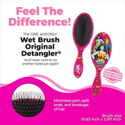 WetBrush Original Detangler Ultra Soft Intelliflex Bristles DC Comics Range - Justice League Wonderwoman Batgirl Supergirl - For All Hair Types