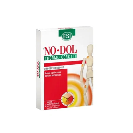 Esi No Dol Thermo Patches 3 Therapeutic Heat Patches For Muscle Pain