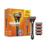 Gillette Fusion 5 Razor + 5 Refills