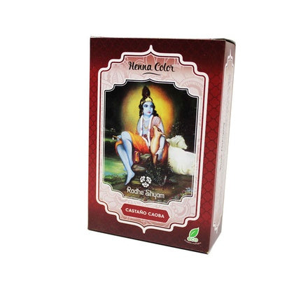 Radhe Shyam Henna Mahogany Brown Powder 100g