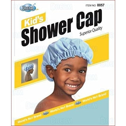 Kid's Superior Quality Black Shower Cap