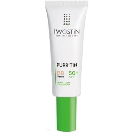 IWOSTIN PURRITIN BB Cream SPF50 for Acne-Prone and Oily Skin 30ml